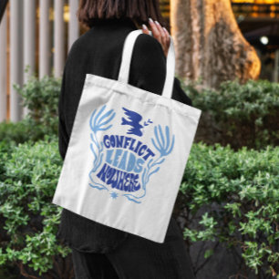 Bolso De Tela Cita de Peace Dove