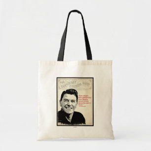 Bolso De Tela Cita de Ronald Reagan
