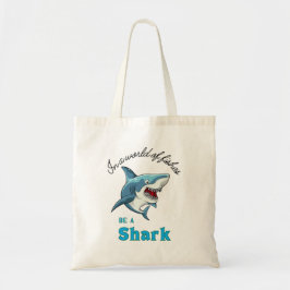 BOLSO DE TELA CITA DE TIBURÓN, DIVERTIDO ESTILO PERSONALIZADO