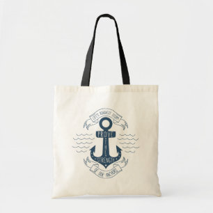 Bolso De Tela Cita de vida motivacional de actitud Ancla Sueños