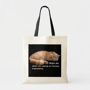 Bolso De Tela Cita de Wake Me