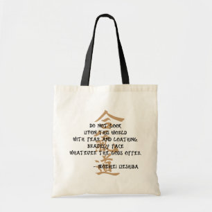 Bolso De Tela Cita del Aikido