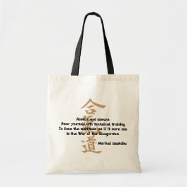 Bolso De Tela Cita del Aikido