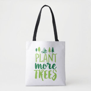 Bolso De Tela Cita del Día de la Tierra Inspiradora para plantar