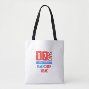 Bolso De Tela Cita divertida de curling