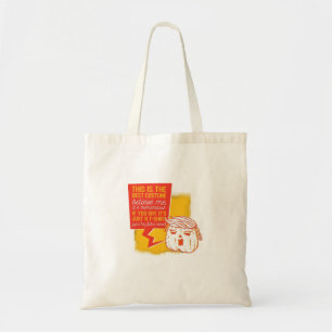 Bolso De Tela Cita divertida de Halloween de Trumpkin Pumpkin