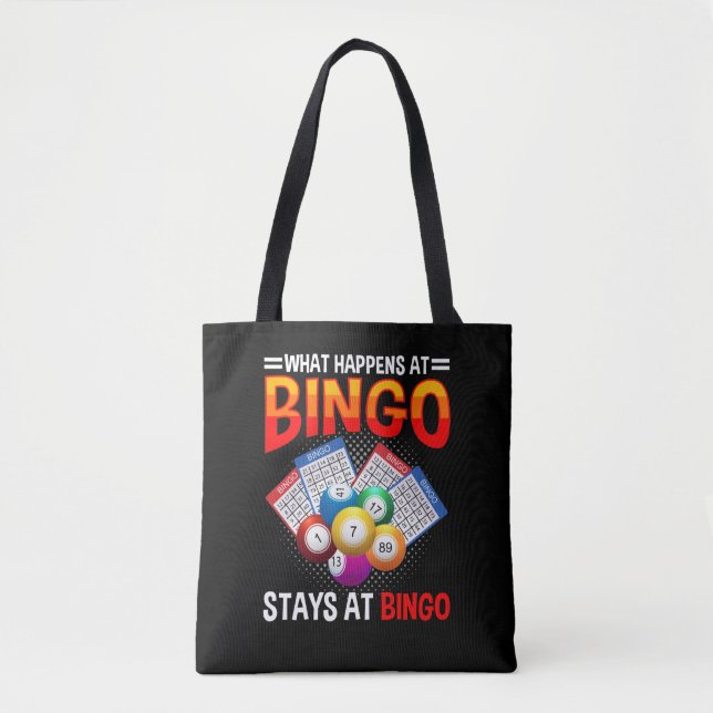 Bolso De Tela Cita divertida de jugador de bolas de juego de aza (Anverso)