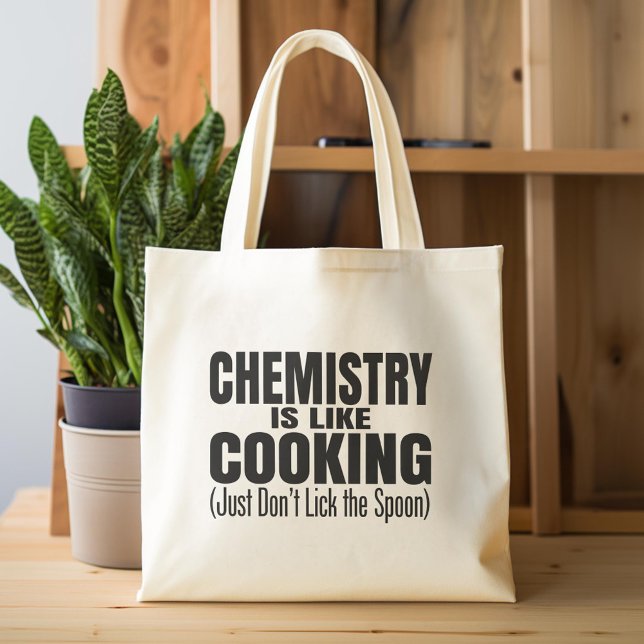 Bolso De Tela Cita divertida de un profesor de química (Custom Tote Bag)