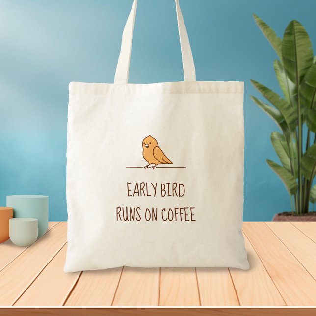 Bolso De Tela Cita divertida del loro de los pájaros (Subido por el creador)
