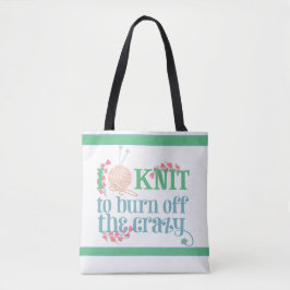 Bolso De Tela Cita divertida - I Knit - Proyecto Knitters
