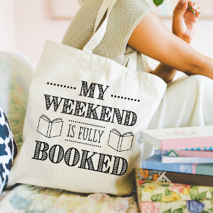 Bolso De Tela Cita Divertida Para Amantes De Los Libros