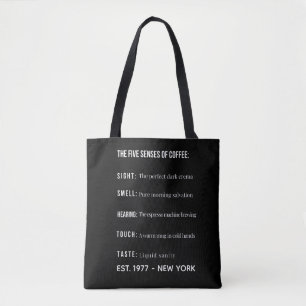 Bolso De Tela Cita divertida personalizada para amante del café