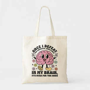 Bolso De Tela Cita Divertida Sobre Salud Mental Inteligente
