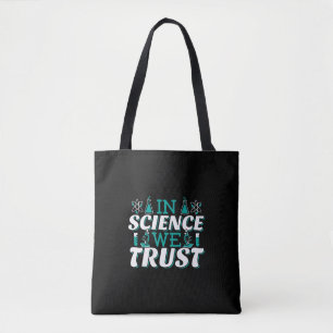 Bolso De Tela Cita 'En la Ciencia Confiamos' - Profesor