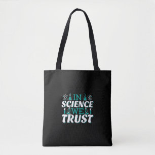 Bolso De Tela Cita 'En la Ciencia Confiamos' - Profesor