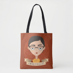 Bolso De Tela Cita feminista del Killjoy