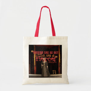 Bolso De Tela Cita feroz de Shakespeare