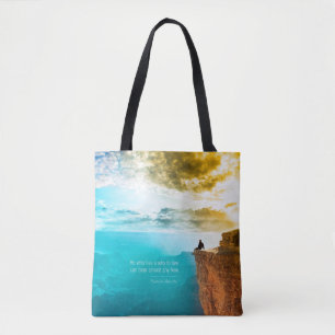 Bolso De Tela Cita Friedrich Nietzsche Aventura Naturaleza Natur