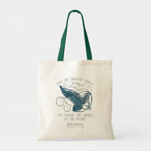Bolso De Tela Cita Gráfica del Broche Élfico de la Hermandad