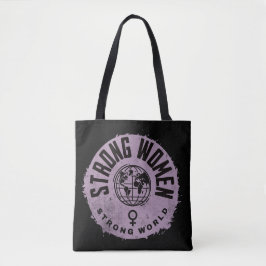 Bolso De Tela Cita Inspiradora de mujeres fuertes