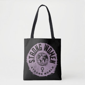 Bolso De Tela Cita Inspiradora de mujeres fuertes