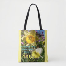 Cita inspiradora Flor floral Daffodil Spring