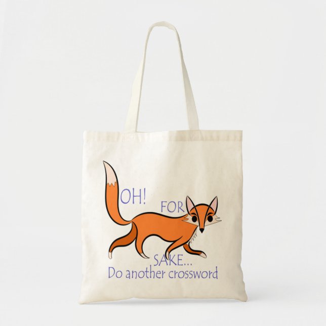 Bolso De Tela Cita linda y descarada del zorro para los amantes (Frente)