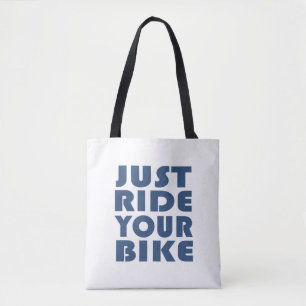 Bolso De Tela Cita Motivacional de Ciclismo de Montaña - Ciclism