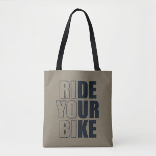 Bolso De Tela Cita motivacional de ciclismo de montaña - Ciclism