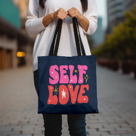 Bolso De Tela Cita motivadora Inspiradora de amor propio de moda