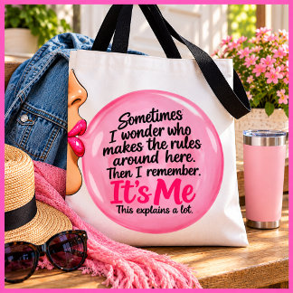 Bolso De Tela Cita personalizada divertida chicle rosa retro