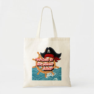 Bolso De Tela cita pirata