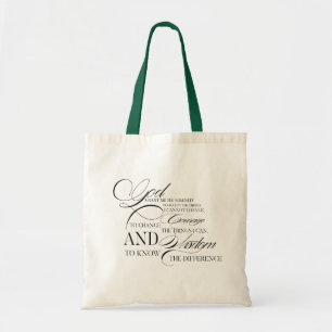 Bolso De Tela Cita religiosa
