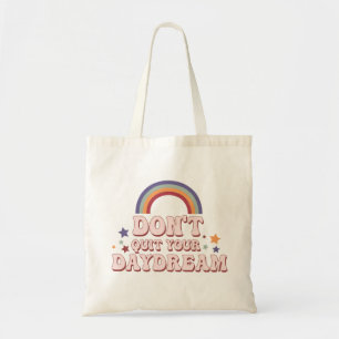 Bolso De Tela Cita retro hippie positiva
