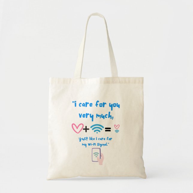 BOLSO DE TELA CITA WIFI (Frente)
