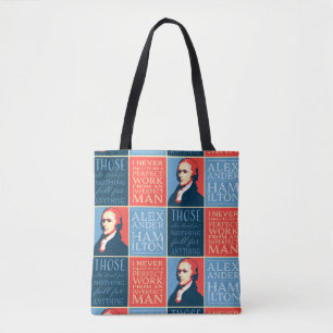 Bolso De Tela Citas de Alexander Hamilton