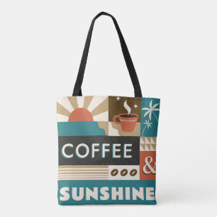 Bolso De Tela Citas de café coloridas