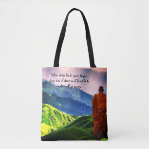 Bolso De Tela Citas de naturaleza