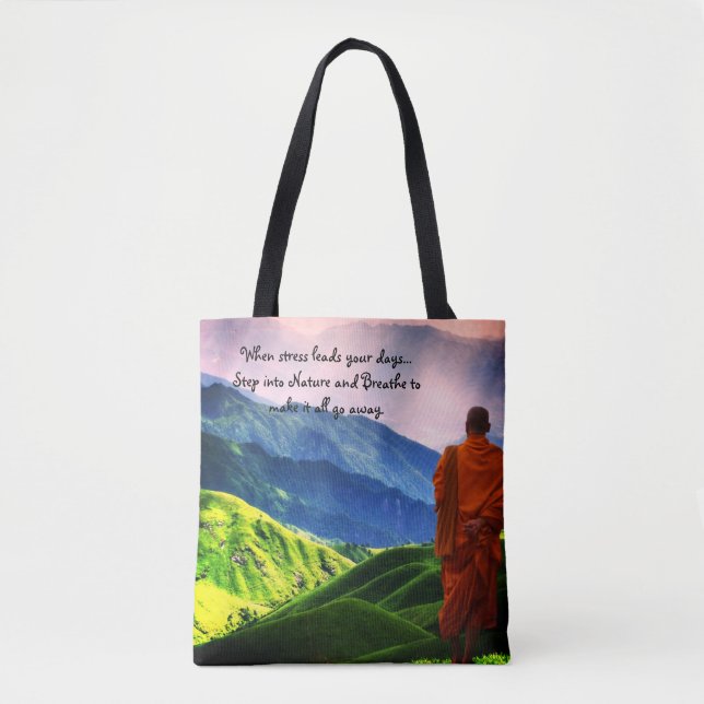 Bolso De Tela Citas de naturaleza (Anverso)