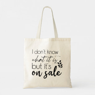 Bolso De Tela Citas divertidas de tipografía moderna