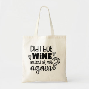 Bolso De Tela Citas divertidas de tipografía moderna