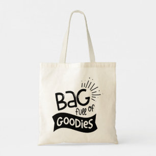 Bolso De Tela Citas divertidas de tipografía moderna