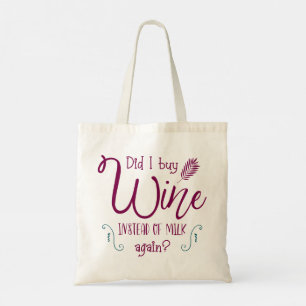 Bolso De Tela Citas divertidas de tipografía moderna