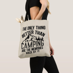 Bolso De Tela Citas divertidas del eslogan del camper en verano