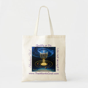 Bolso De Tela Citas - el Grail de la Atlántida - tote del