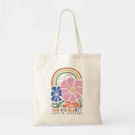 Bolso De Tela Citas Florales Boho