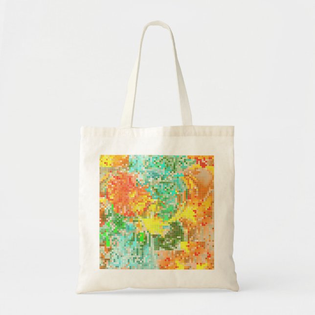 Bolso De Tela Cítrico (Frente)