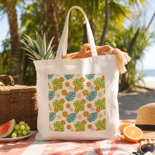 Bolso De Tela Cítrico Tropical