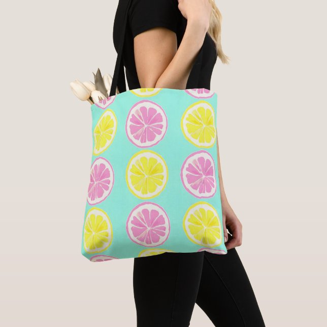 Bolso De Tela Citrus Symphony (Detalle)