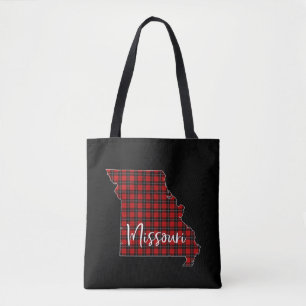 Bolso De Tela City Missouri estilo retro vintage Feliz Navidad